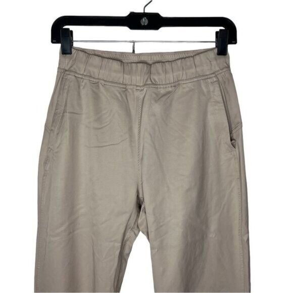 Lululemon Cafe Au Lait Adapted State High-Rise Full Length Zipper Ankle Joggers - Picture 4 of 11